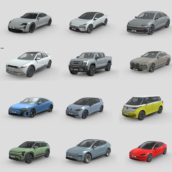Low-Poly Collection Vol. 01: VoltPulse Visions