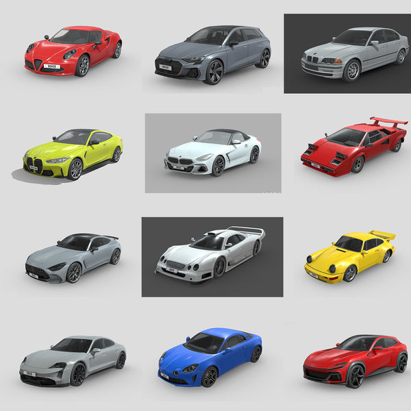 Low-Poly Collection Vol. 11: EuroPoly Elites