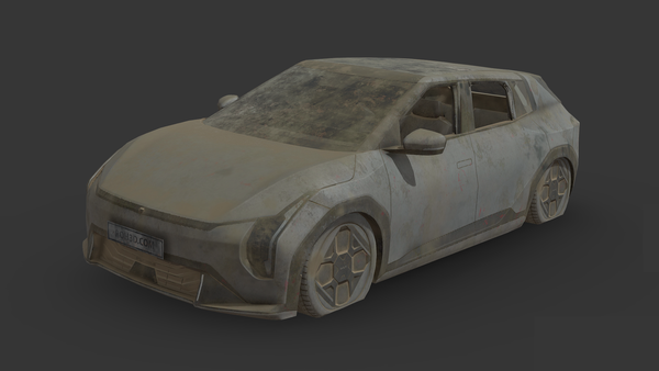 Abandoned Car - Kia EV4 Hatchback