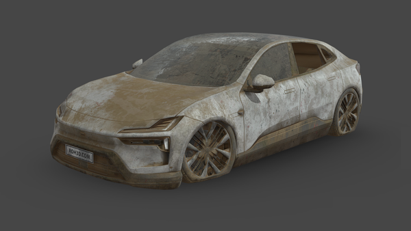 Abandoned Car - Polestar 4