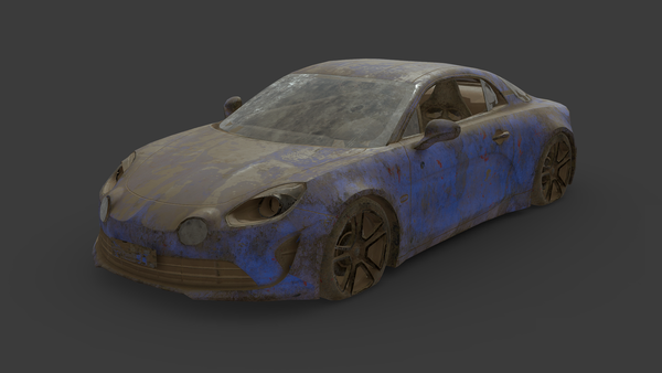 Abandoned Car - Renault Alpine A110 2018