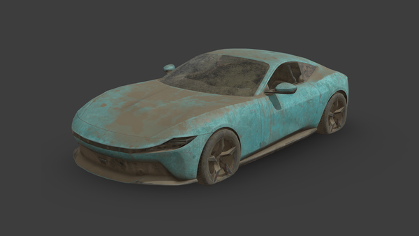 Abandoned Car - Ferrari Amalfi 2026