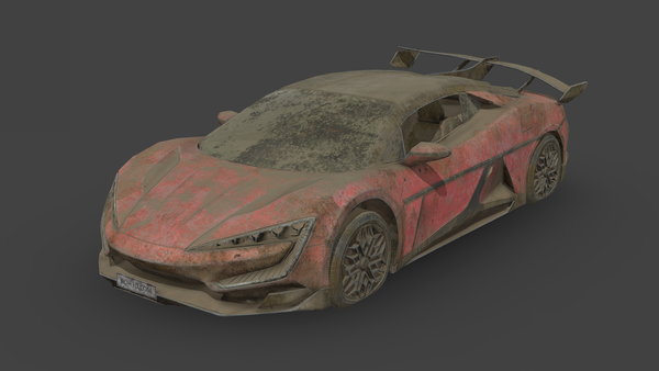 Abandoned Car - BYD Yangwang U9
