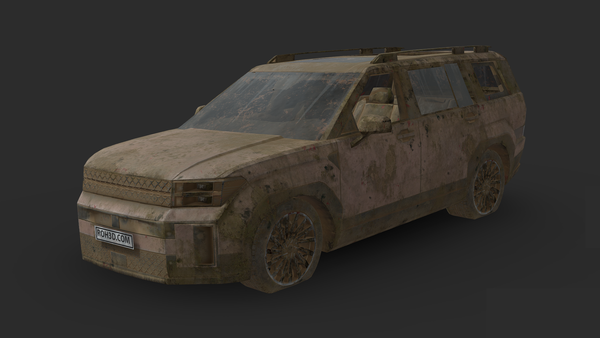 Abandoned Car - Hyundai SantaFe 2024