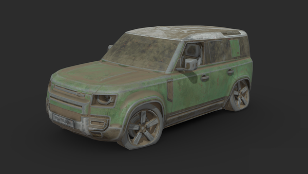 Abandoned Car - Land Rover Defender 110 2020