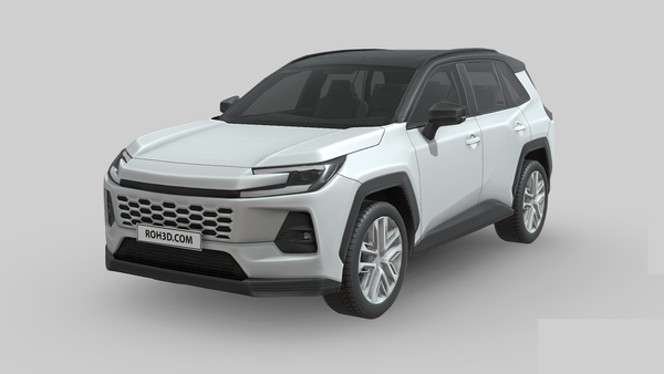 Low Poly Car - Toyota RAV4 2026