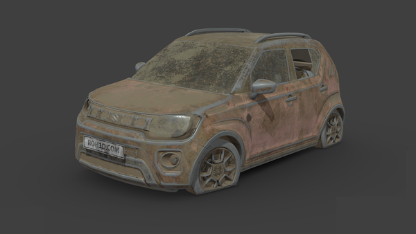Abandoned Car - Suzuki Ignis
